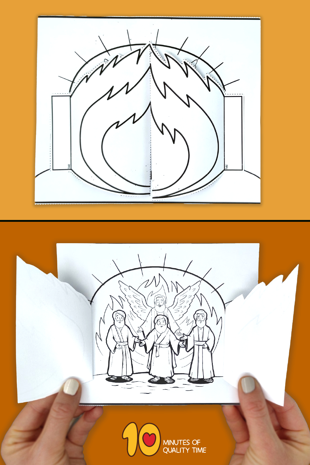 Shadrach, Meshach And Abednego In The Fiery Furnace Craft – 10 pertaining to Printable Shadrach Meshach And Abednego Craft