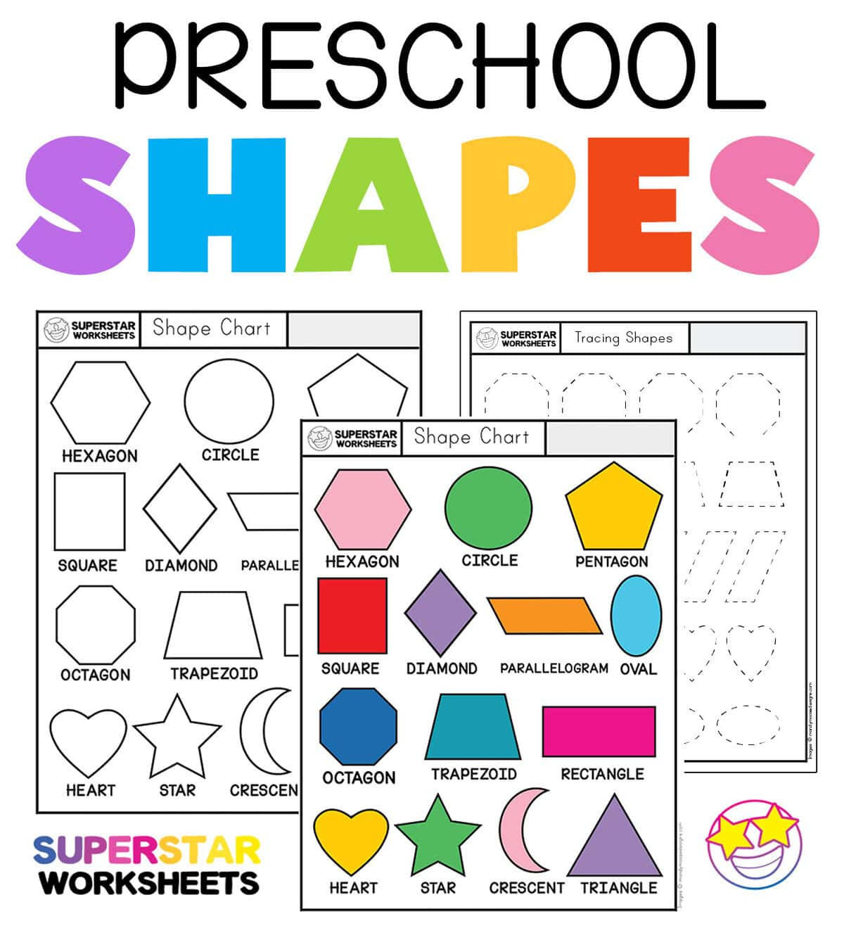 Shape Worksheets - Superstar Worksheets regarding Kindergarten Shapes Worksheets