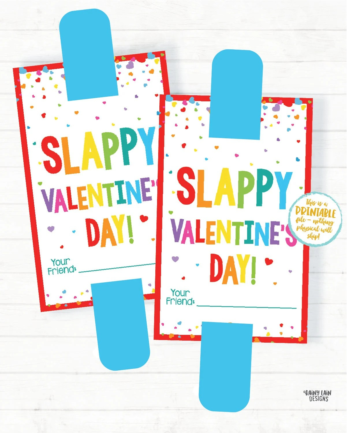 Slappy Valentine&amp;#039;S Day Free Printable - Printable Party Favors inside Slappy Valentine&amp;amp;#039;s Day Free Printable