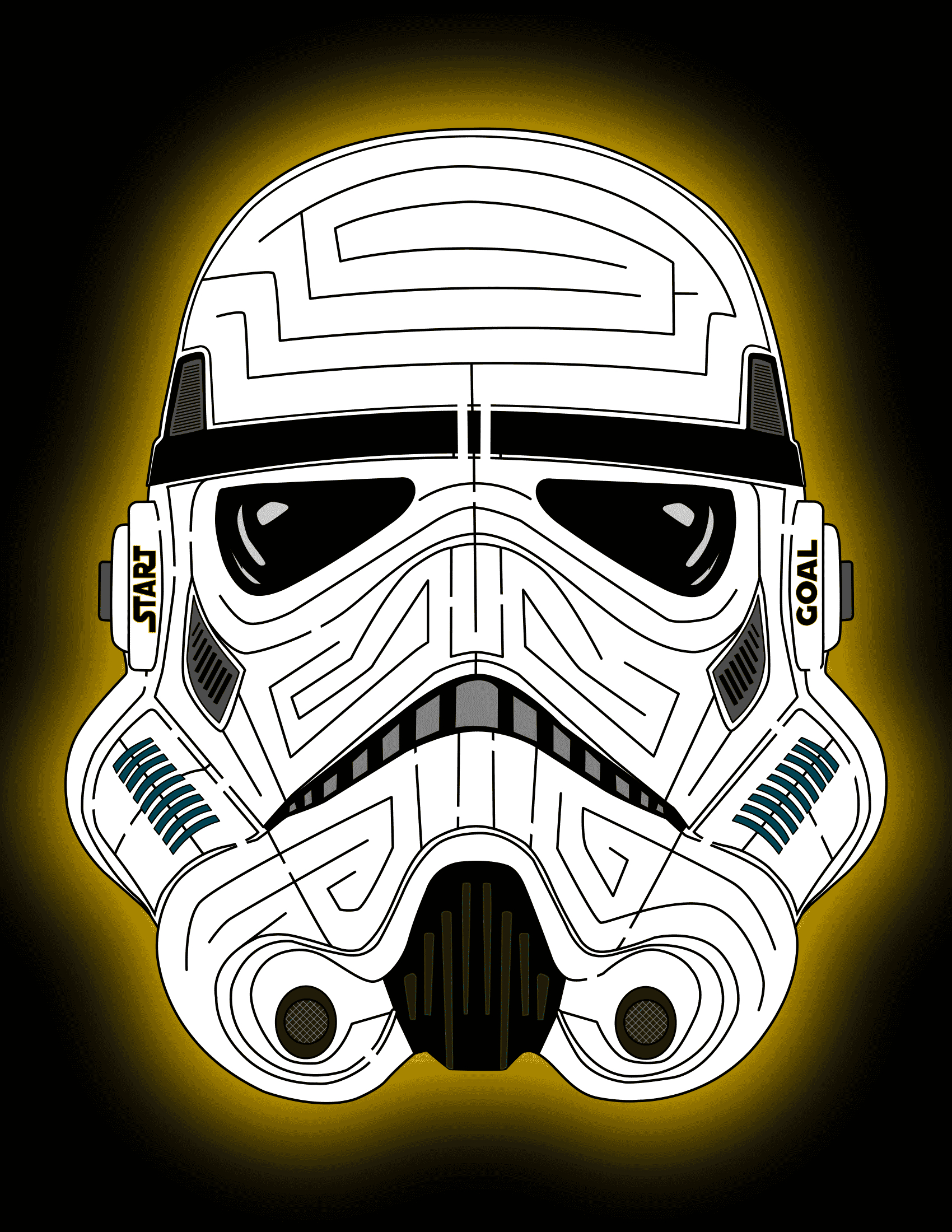 Star Wars Mazes - Grogu, Darth Vader, Boba Fett And More — Free inside Star Wars Maze Printable