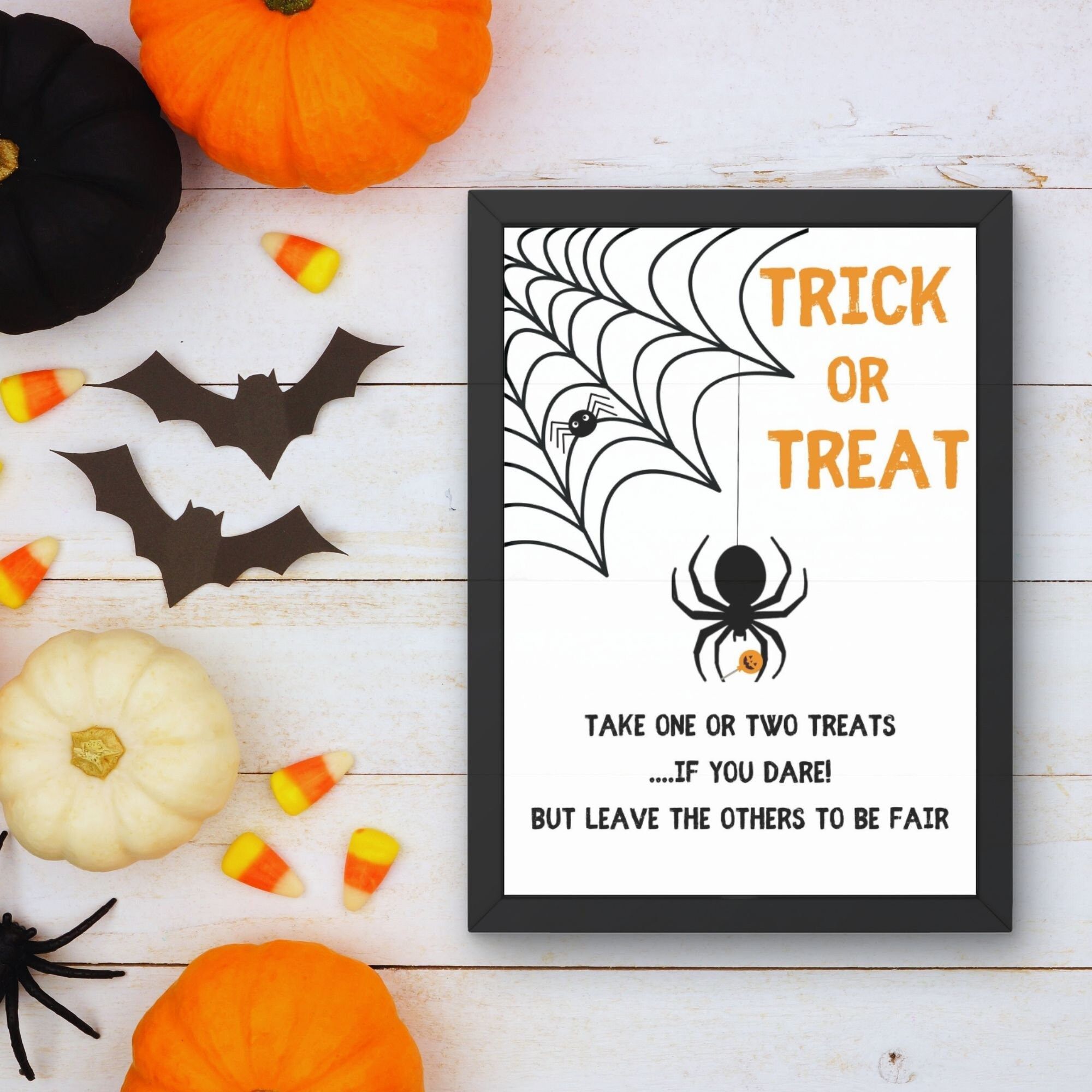 Take One Or Two Treats Halloween Trick Or Treat Sign, Halloween pertaining to Trick Or Treat Free Printable