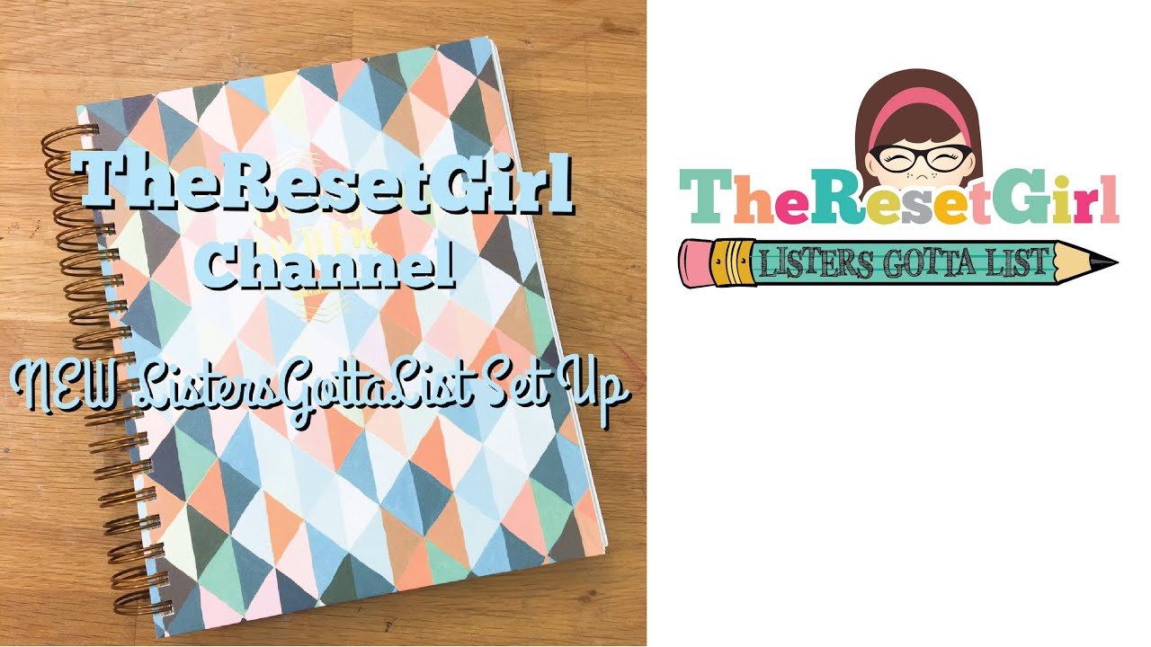The Reset Girl’s # Listersgottalist New List Setup in The Reset Girl Free Printables