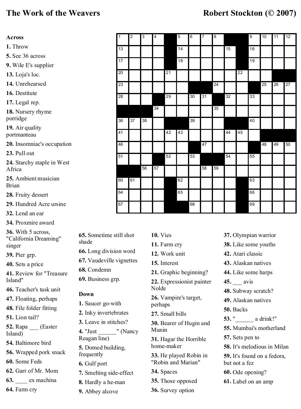 Thomas Joseph Crossword Printable Version - Worksheets Library for Printable Thomas Joseph Crossword Puzzle For Today Answers