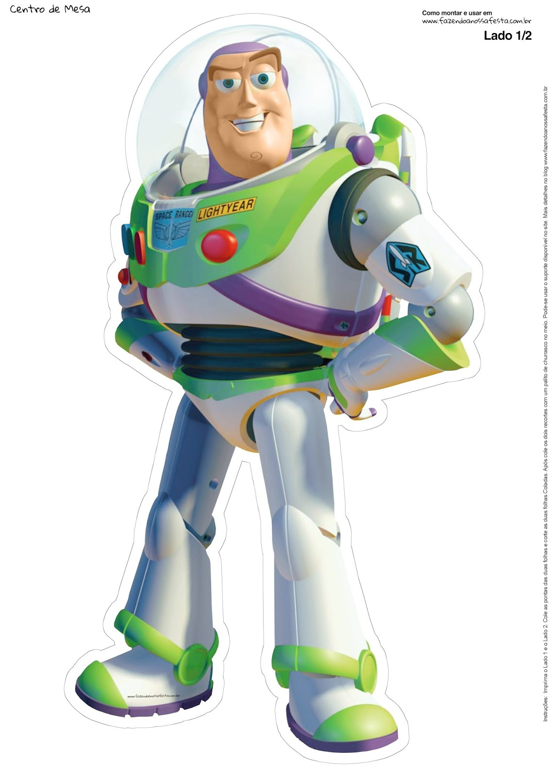 Toy Story Free Printable Centerpieces. - Oh My Fiesta! In English within Toy Story Free Printables