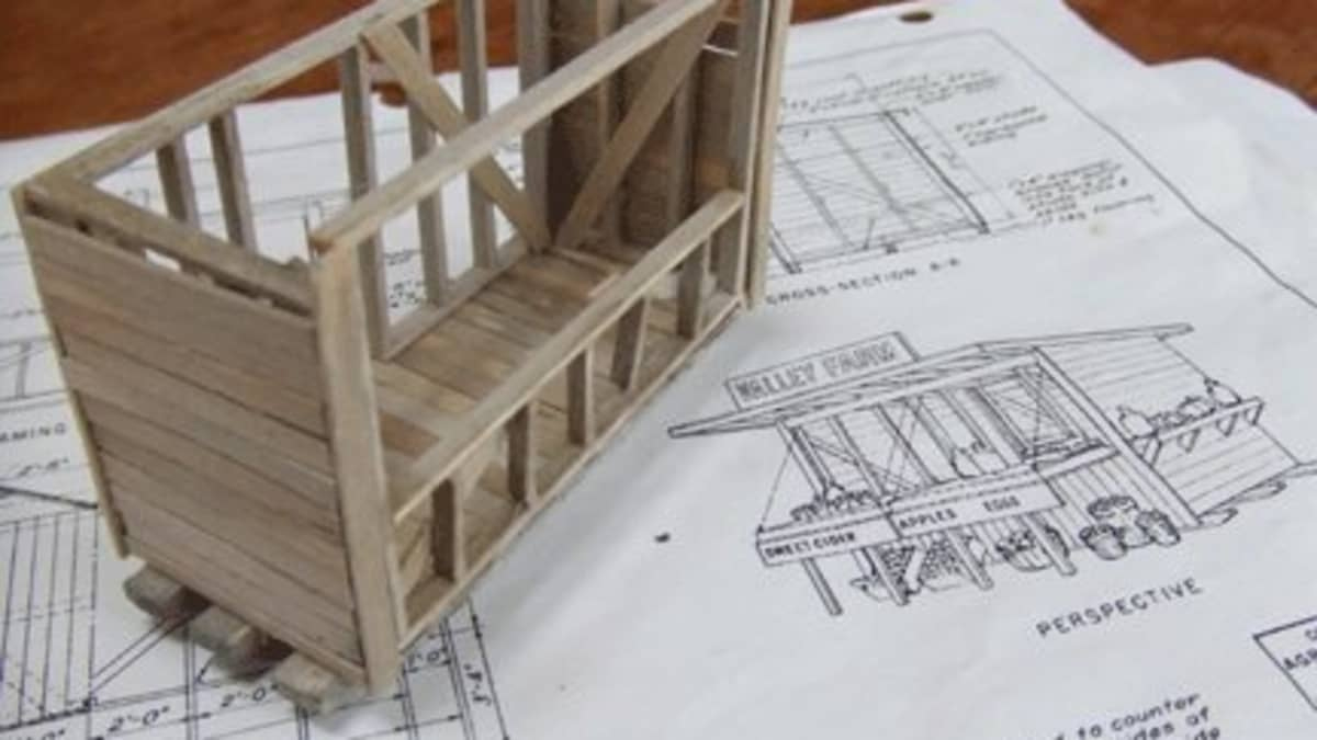 Using Free Plans To Build A Scale Model Building - Hubpages intended for Ho Scale Buildings Free Printable Plans