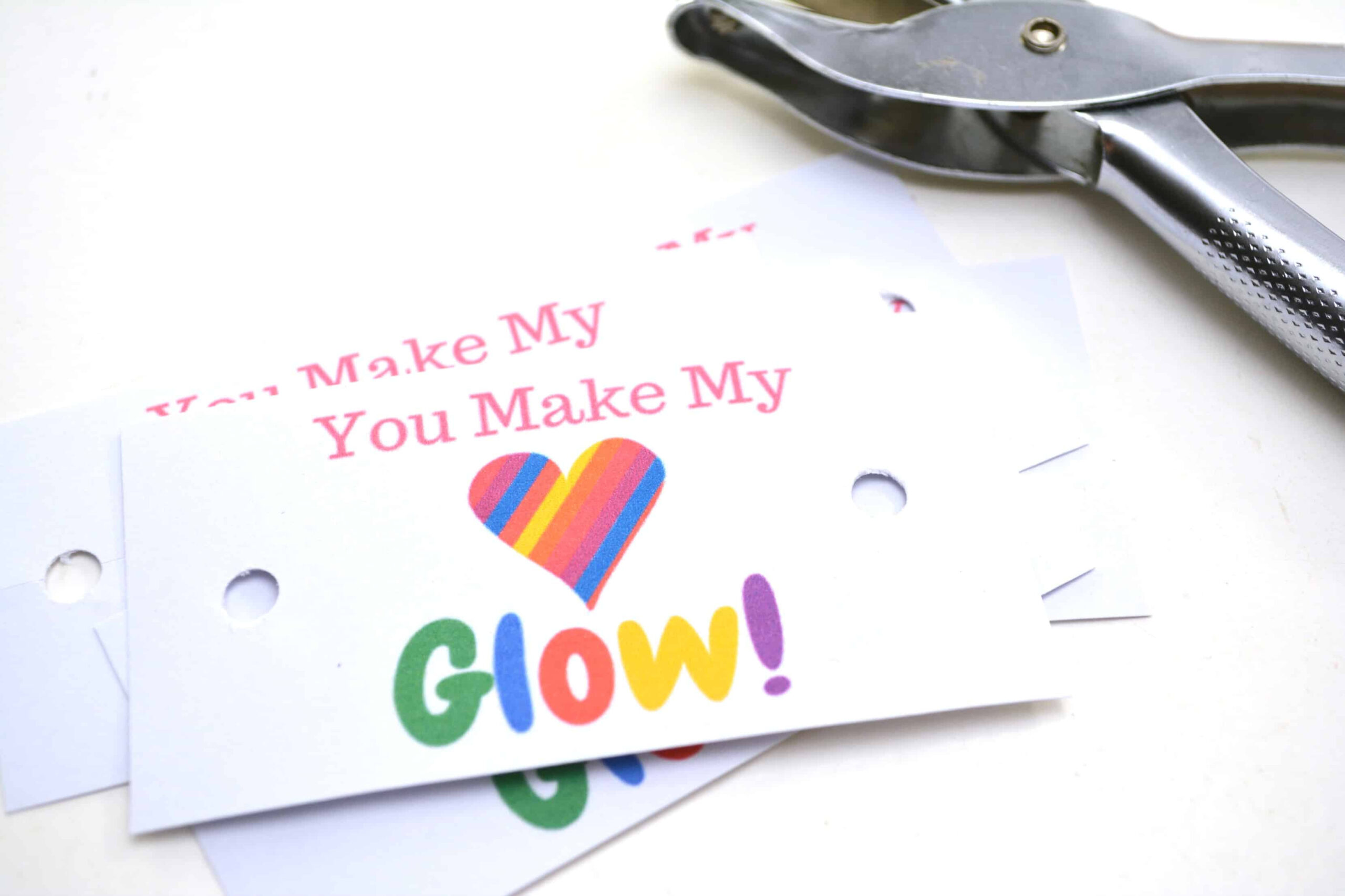 You Make My Heart Glow” Free Printable Valentine&amp;#039;S Day Cards inside You Make My Heart Glow Free Printable