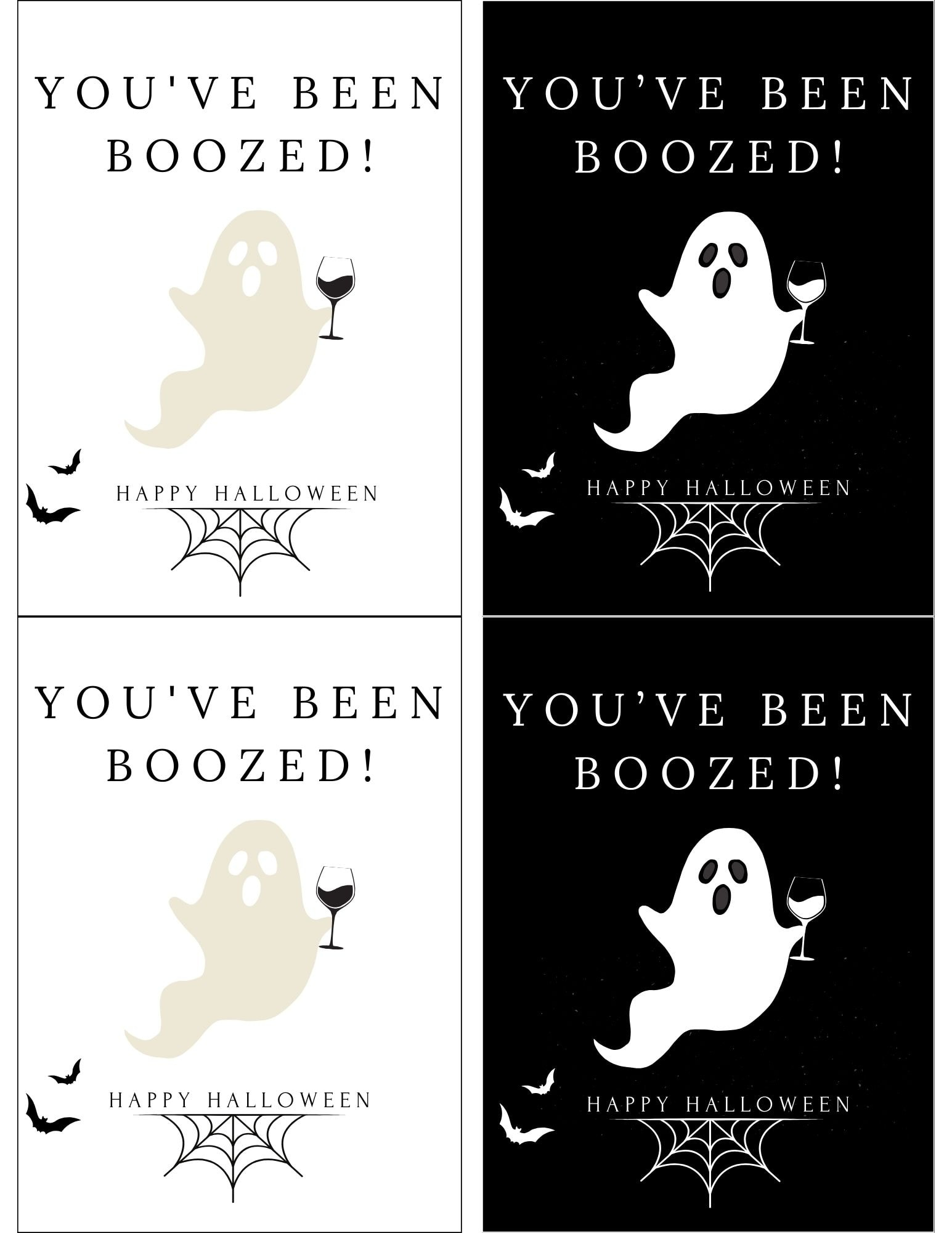 You&amp;#039;Ve Been Boozed Wine Game! (Free Printables) in We Ve Been Boozed Free Printable