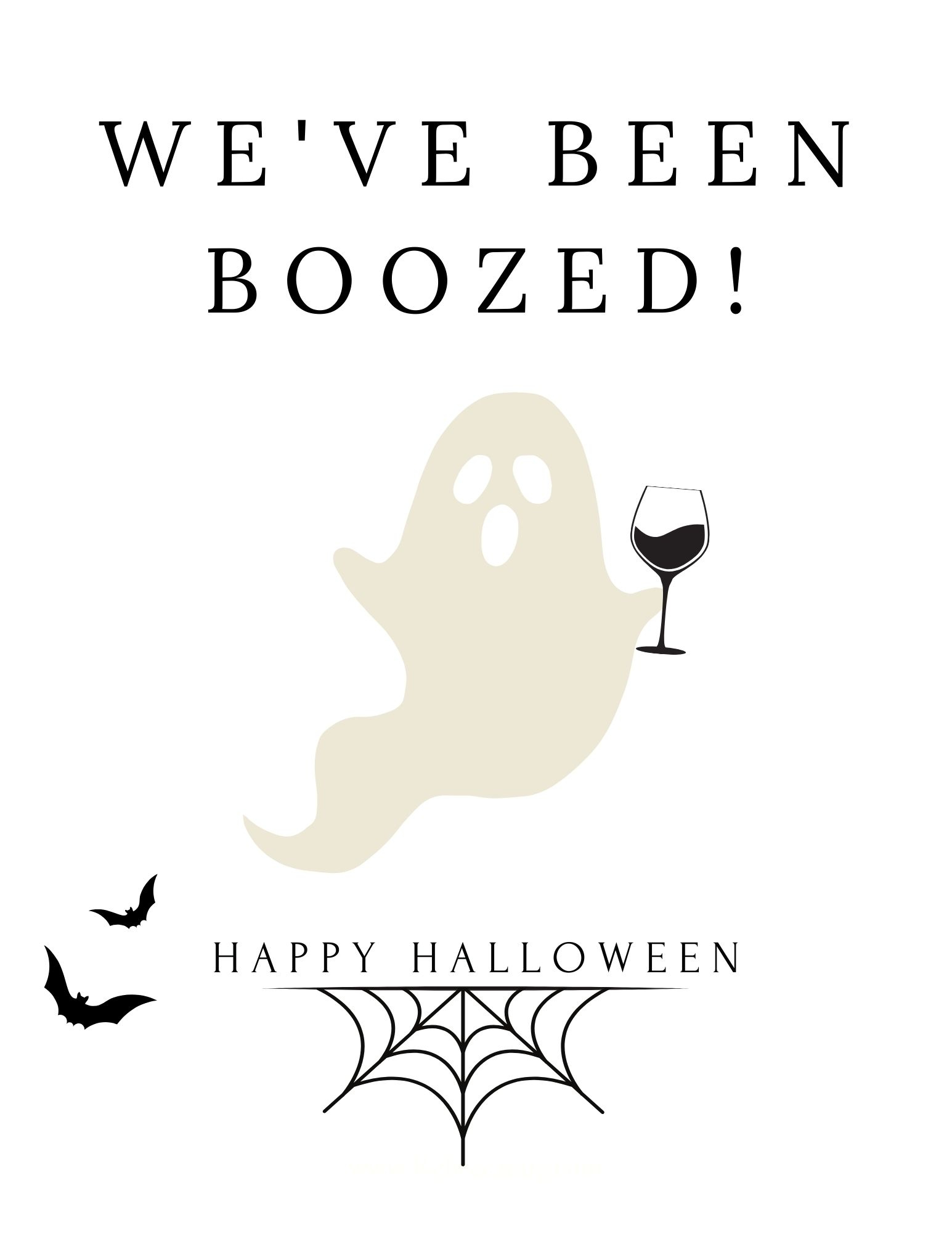 You&amp;#039;Ve Been Boozed Wine Game! (Free Printables) with regard to We Ve Been Boozed Free Printable