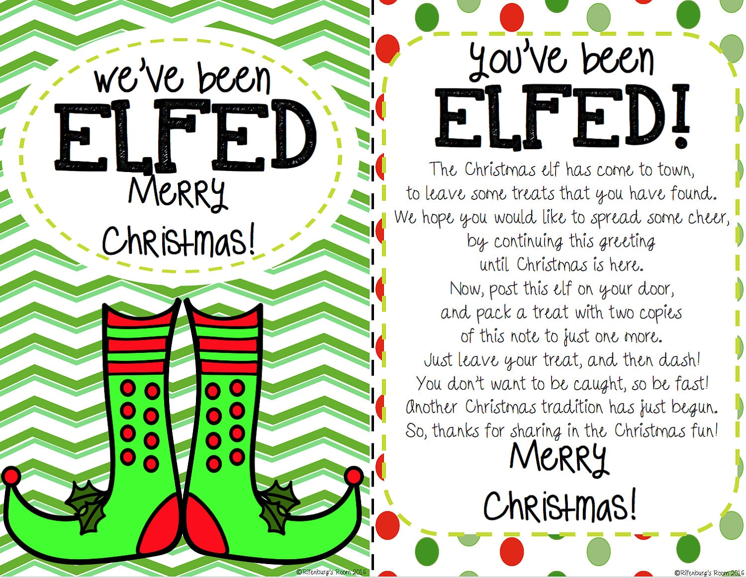 You&amp;#039;Ve Been Elfed Sign, Elf Printable, Elfed Sign, Elfed Printable with You Ve Been Elfed Free Printable