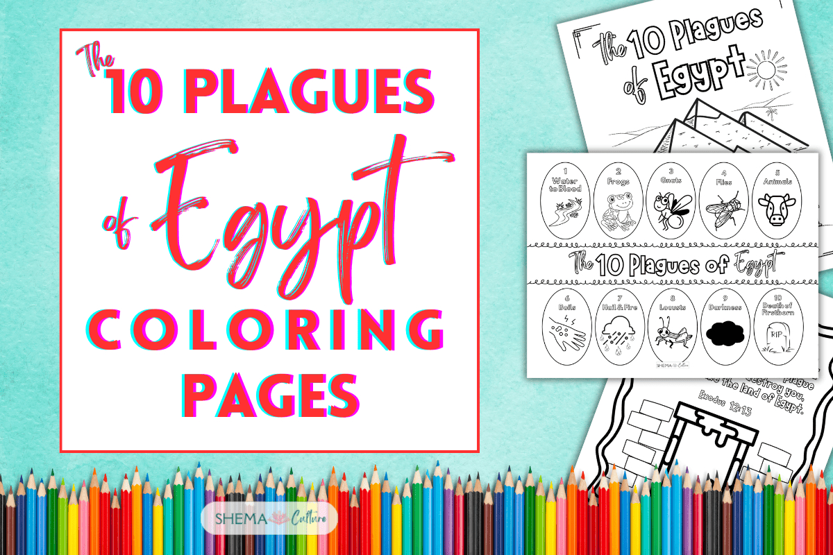 10 Plagues Coloring Sheet: Free Printable Coloring Page regarding 10 Plagues of Egypt Free Printables