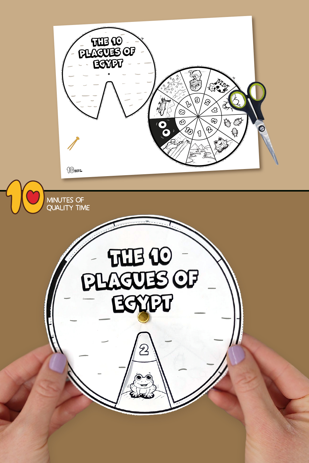 10 Plagues Of Egypt Wheel – 10 Minutes Of Quality Time within 10 Plagues Wheel Printable Free