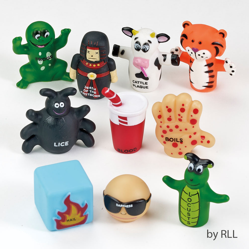 10 Plagues Vinyl Finger Puppets pertaining to 10 Plagues Finger Puppets Printable