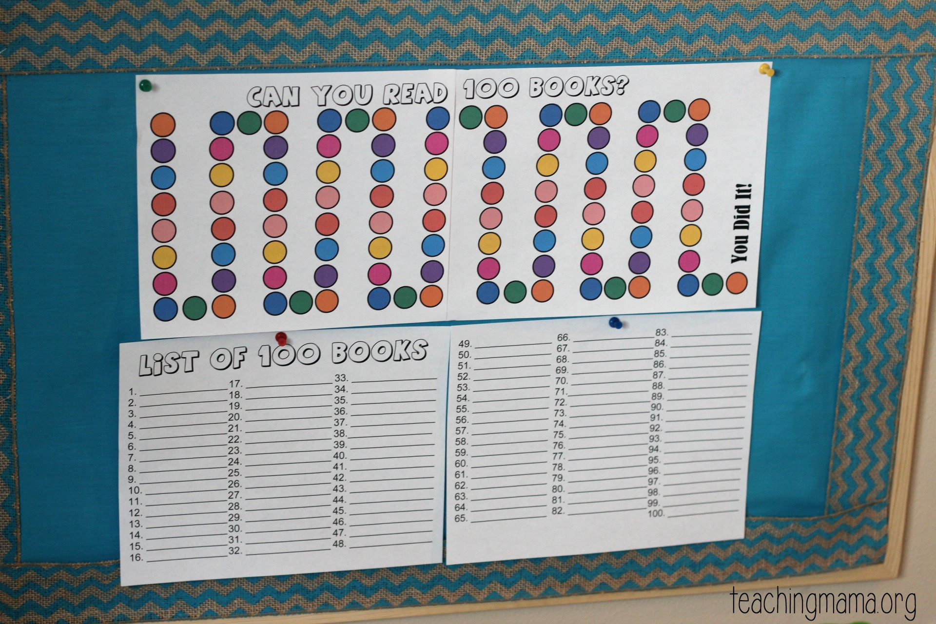 100 Books Summer Reading Challenge in 100 Books Of Summer Printable