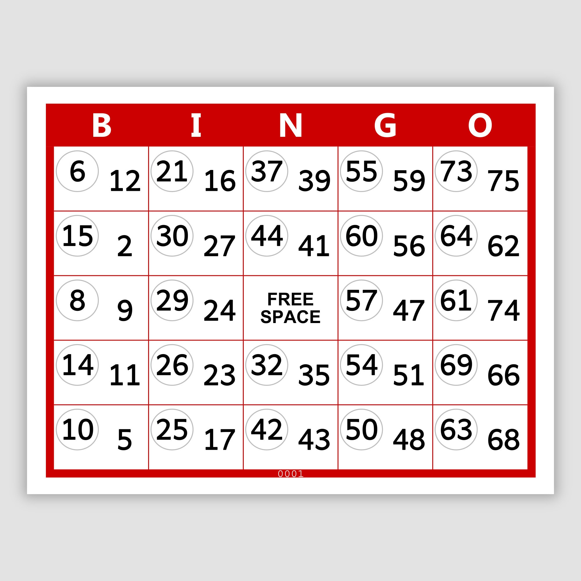 1000 Double Bingo Cards Pdf Download, 1, 2, And 4 Per Page in Double Action Bingo Card
