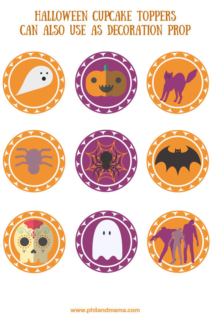 11 Free Halloween Printables *Great For Parties And Celebration with regard to Halloween Cupcake Toppers Printable