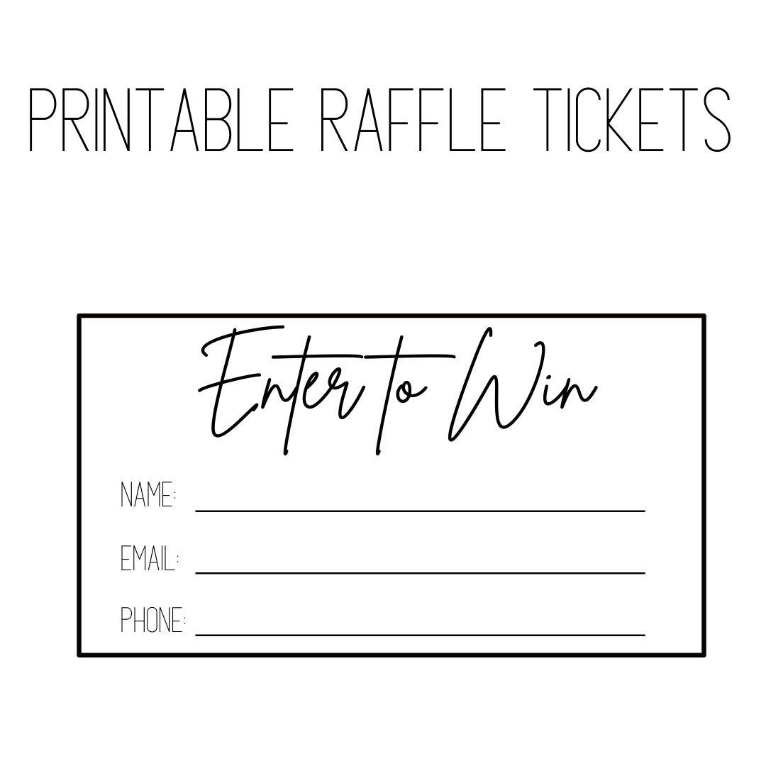 11 New Start Ideas pertaining to Diaper Raffle Tickets Free Printable Black and White
