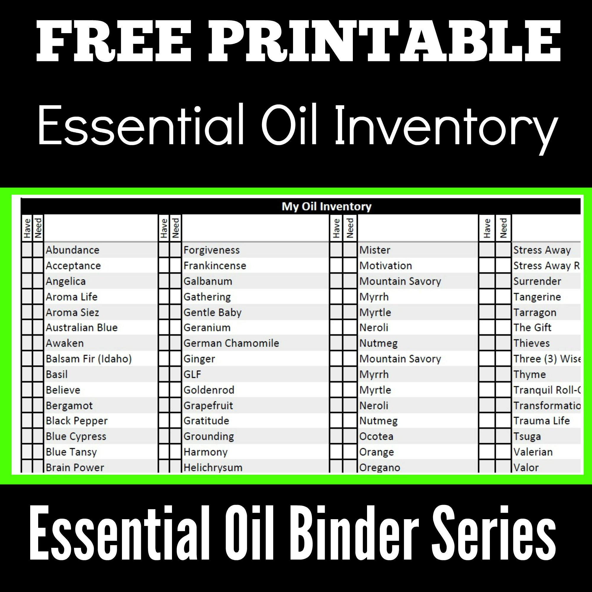 15 Essential Oil Binder Ideas | Essential Oils, Doterra Essential within Free Essential Oil Notebook Printables