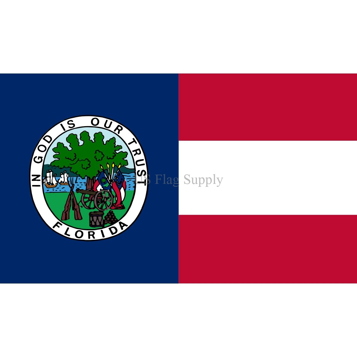 2Ft. X 3Ft. The Florida Republic Florida State Flag 1861 - 1865 intended for Printable Flag Of Florida