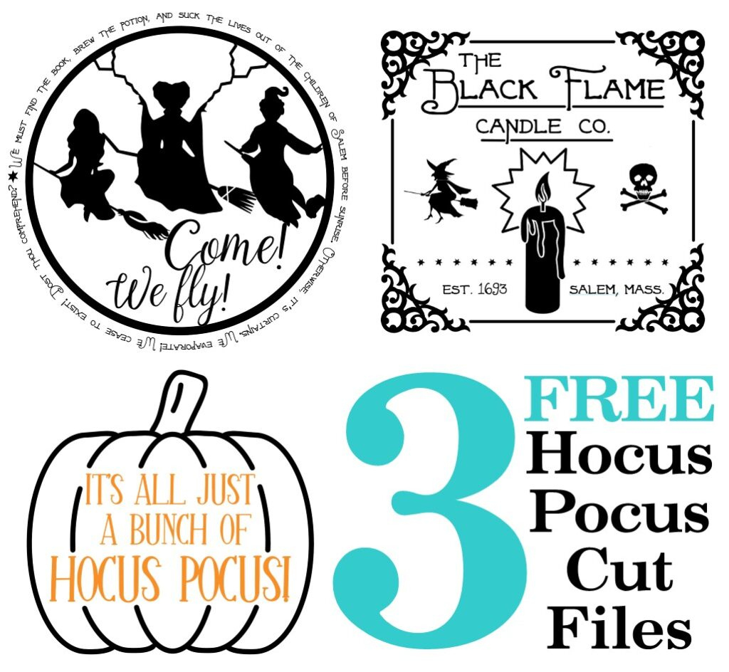 3 Free Hocus Pocus Cut Files - The Scrap Shoppe inside Free Hocus Pocus Printable