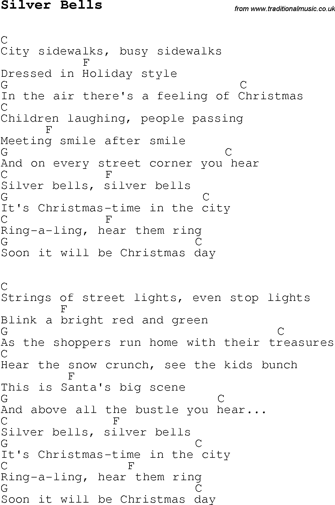 31 Christmas Ideas | Christmas Songs Lyrics, Christmas Song with regard to Lyrics to Silver Bells Printable