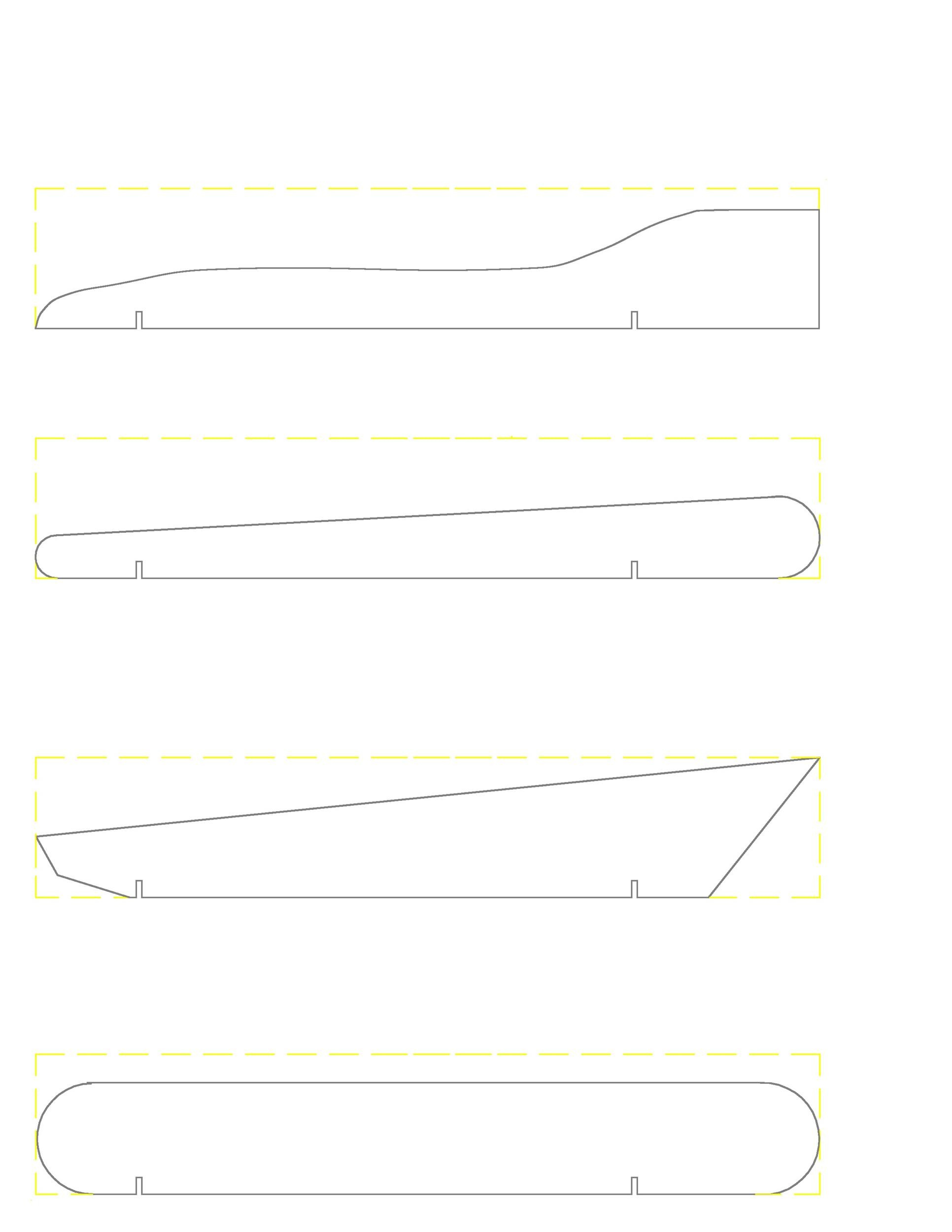 39 Awesome Pinewood Derby Car Designs &amp;amp; Templates ᐅ Templatelab in Pinewood Derby Car Templates Printable Free