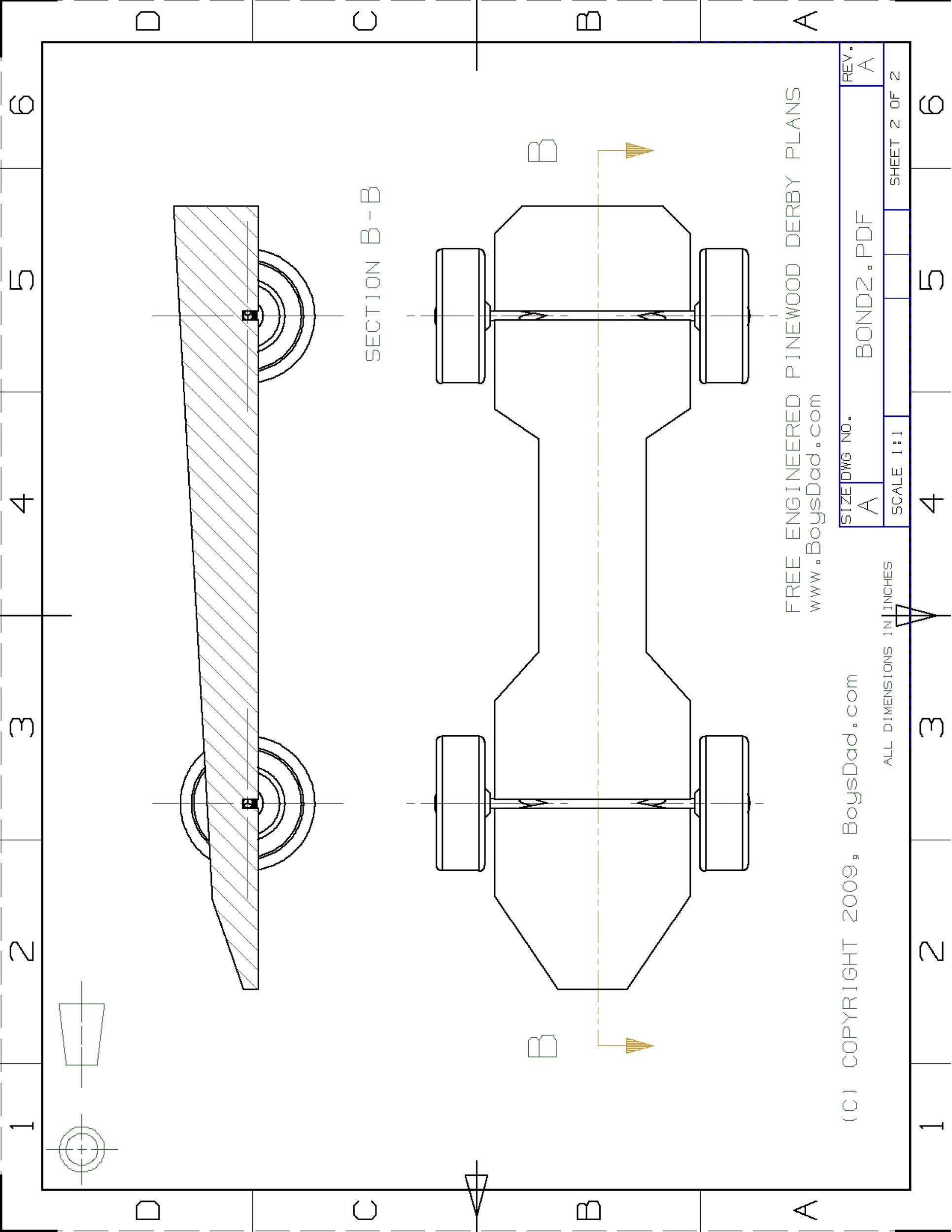 39 Awesome Pinewood Derby Car Designs &amp;amp; Templates ᐅ Templatelab intended for Pinewood Derby Car Templates Printable Free