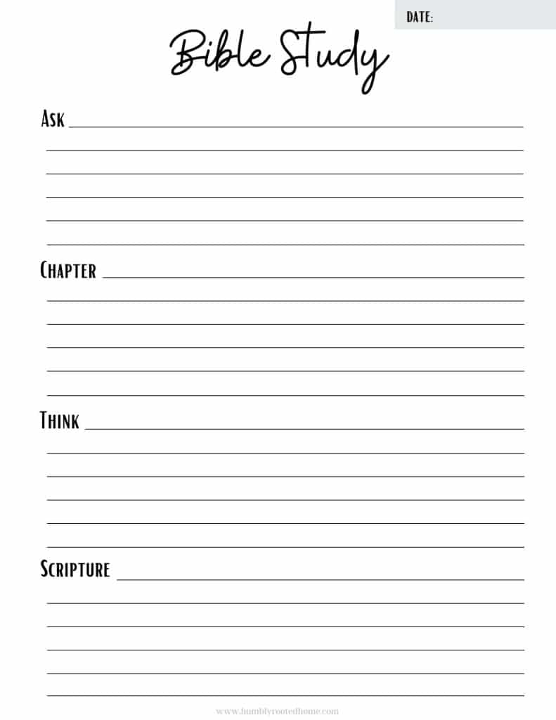 5 Free Printable Bible Study Worksheets For Christian Women! inside Free Printable Bible Study Worksheets For Adults