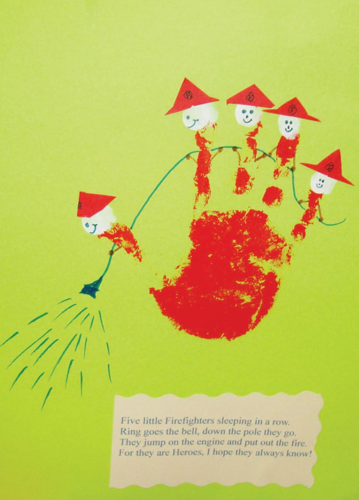 5 Little Firefighters | News | Pleasantonexpress in Five Little Firefighters Poem Printable