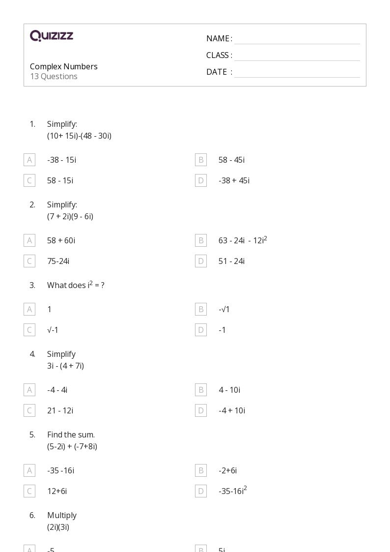 50+ Math Worksheets For 12Th Grade On Quizizz | Free &amp;amp; Printable within 12Th Grade Free Printable Worksheet