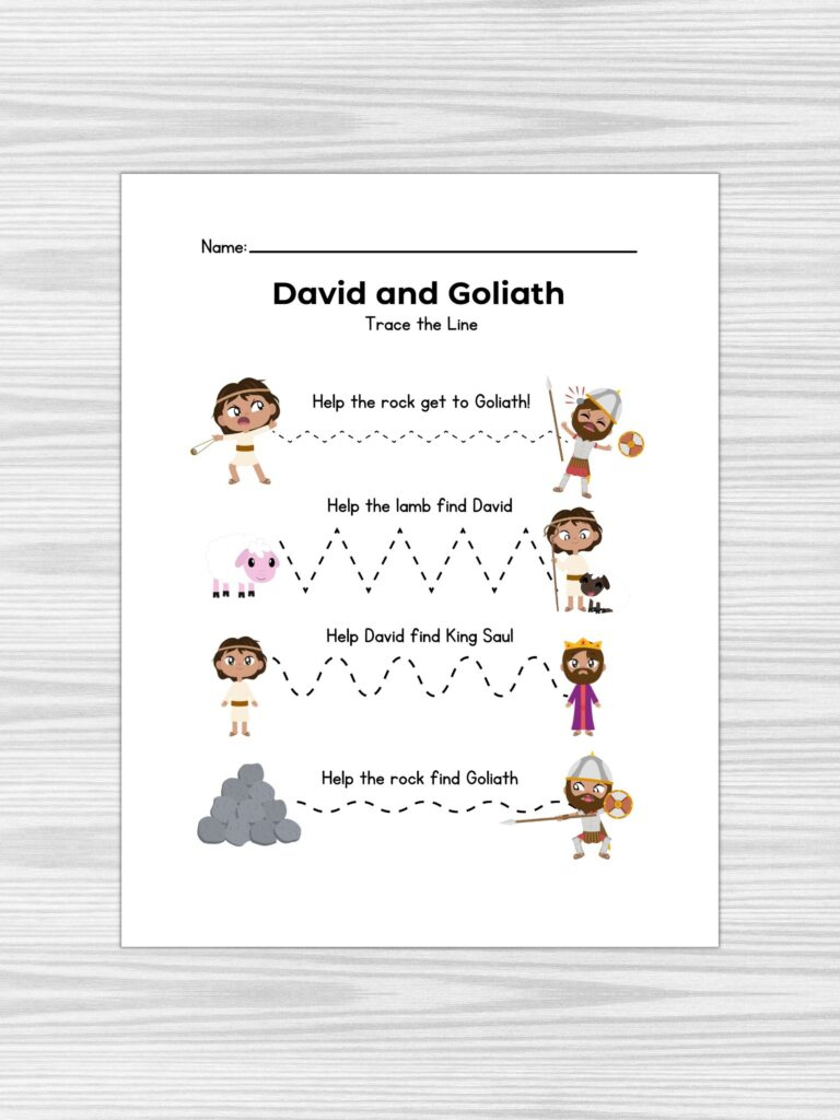 6+ Free Printable David And Goliath Crafts | Healing Home throughout Free Printable David And Goliath Worksheets