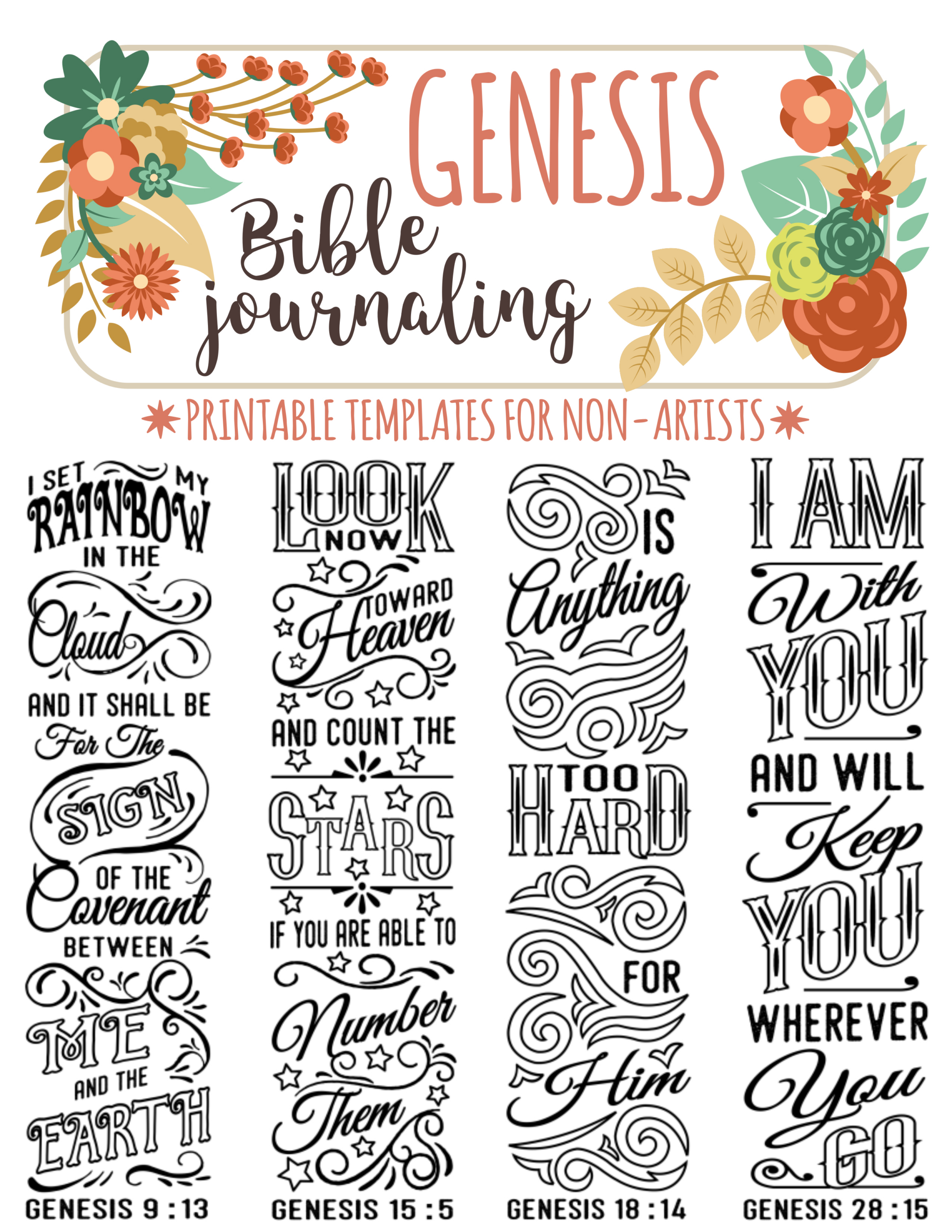 60 Free Bible Journaling Printables Ideas | Bible Journaling for Free Printable Bible Journaling Stickers