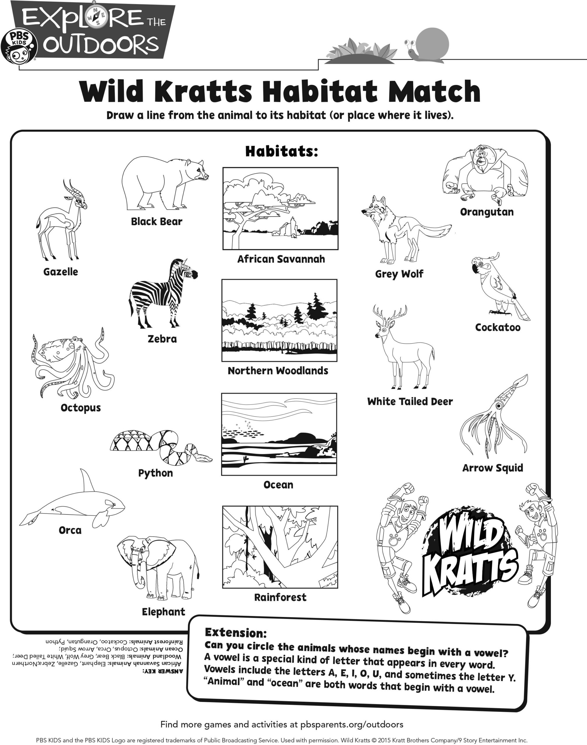 8 Activity Sheets Wild Kratts Ideas | Wild Kratts, Activity Sheets pertaining to Wild Kratts Free Printables