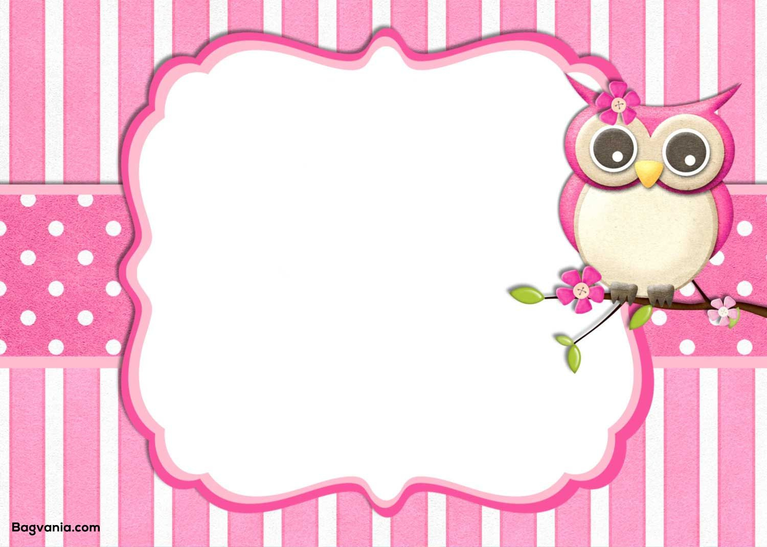 8 Free Printable Owl Birthday Invitations Templates Ideas | Owl with Owl Birthday Printables Free