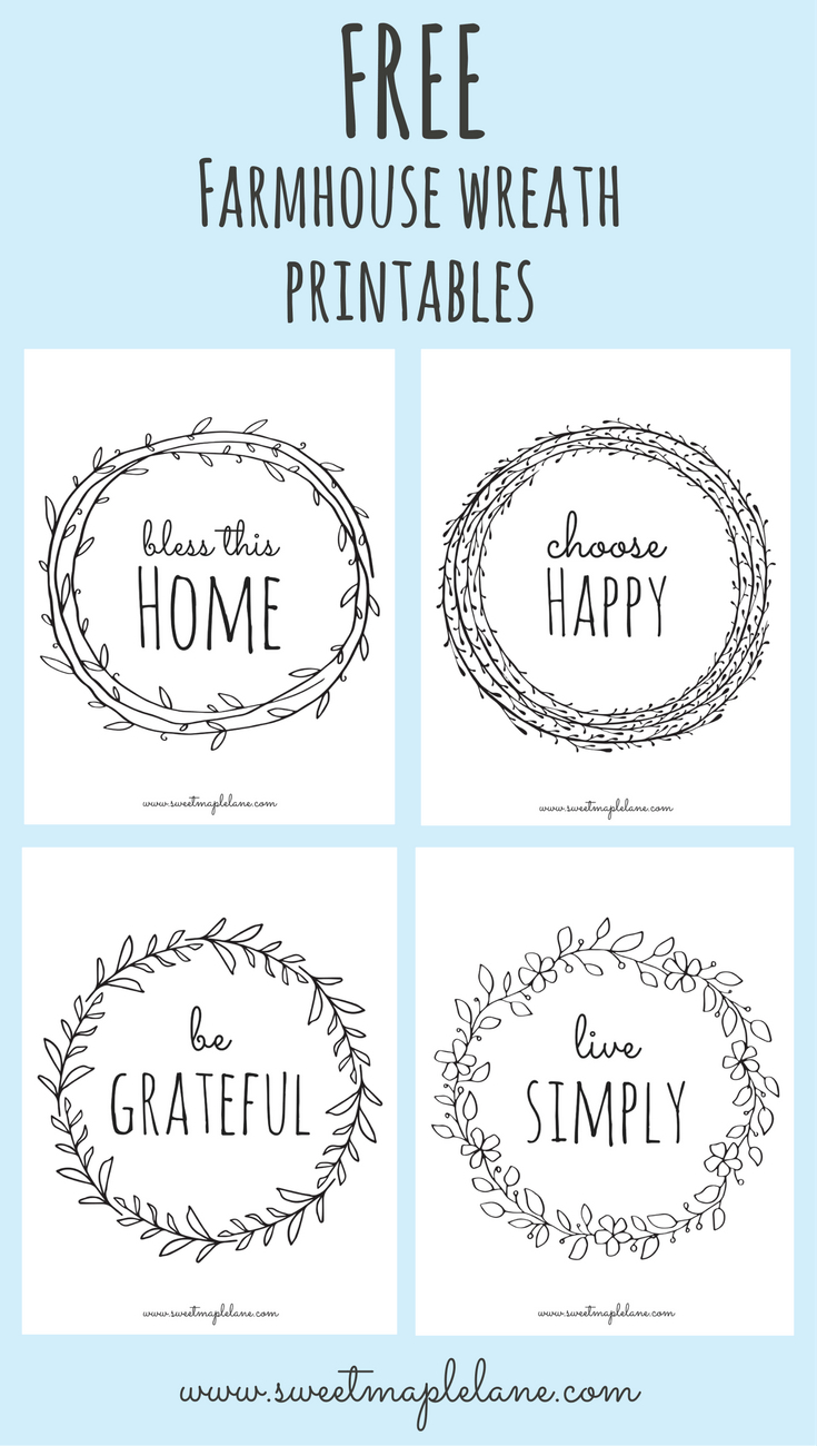 9 Farmhouse Printables To Cozy Up Your Home - Lolly Jane pertaining to Free Farmhouse Printables