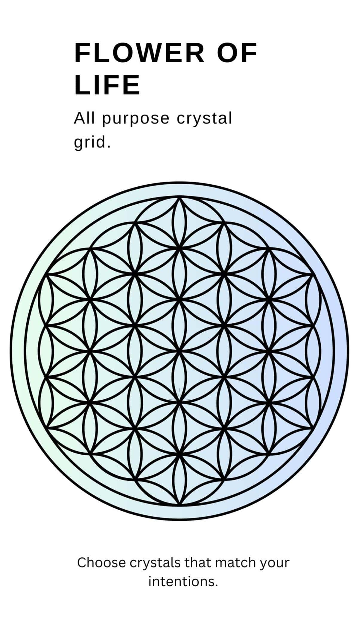 A Guide To Crystal Grids ~ With 4 Free Templates - The Daily Dish for Free Printable Crystal Grid Templates