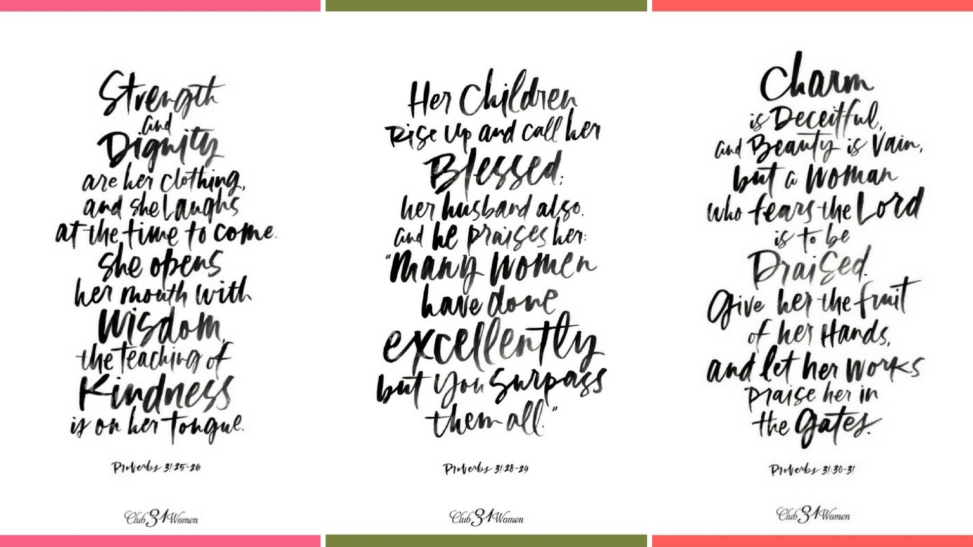 A Lovely Proverbs 31 Printable: A Woman To Be Praised - Club31Women inside Free Printable Printable Proverbs 31 Woman