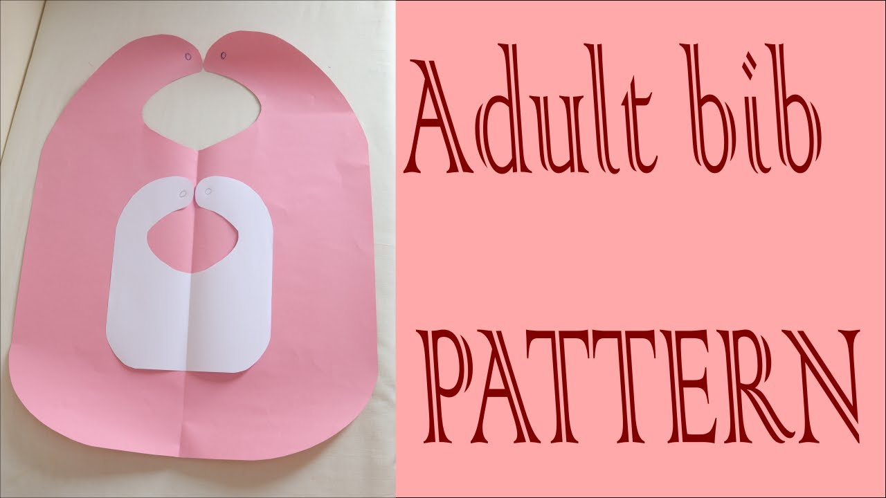 Adult Bib I Free Pattern inside Free Printable Adult Bib Pattern