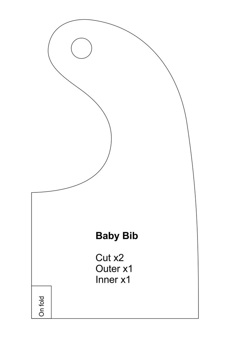 Adult Bib Patterns Free - 10 Free Pdf Printables | Printablee inside Free Printable Adult Bib Pattern