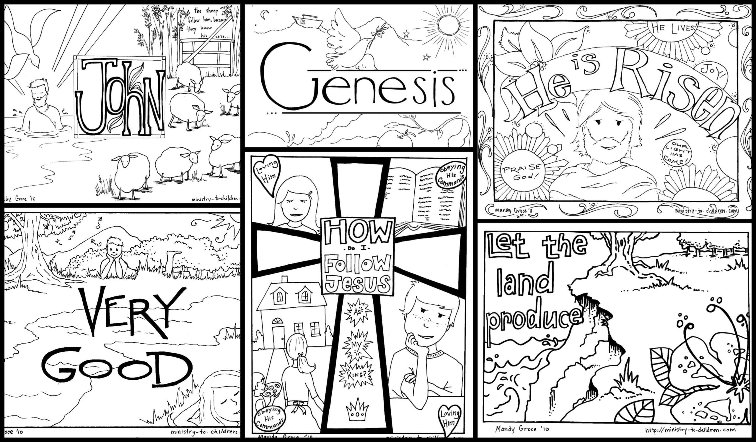 Bible Coloring Pages For Kids (Download Now) Free Christian Pdf pertaining to Free Printable Bible Color Pages