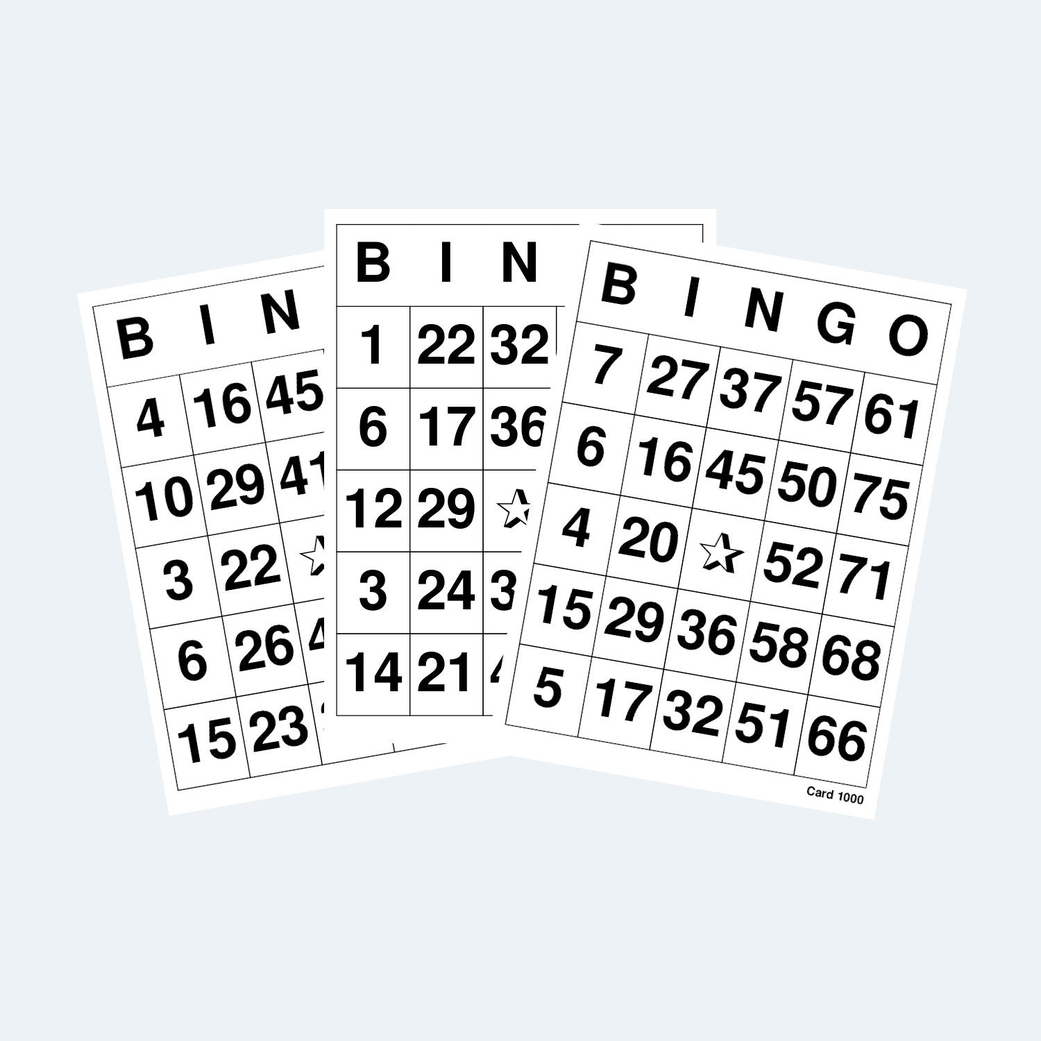 Bingokarten - Druckbar Von 1 Bis 75 Bingokarten - 4 Pro Seite inside 1 75 Bingo Cards