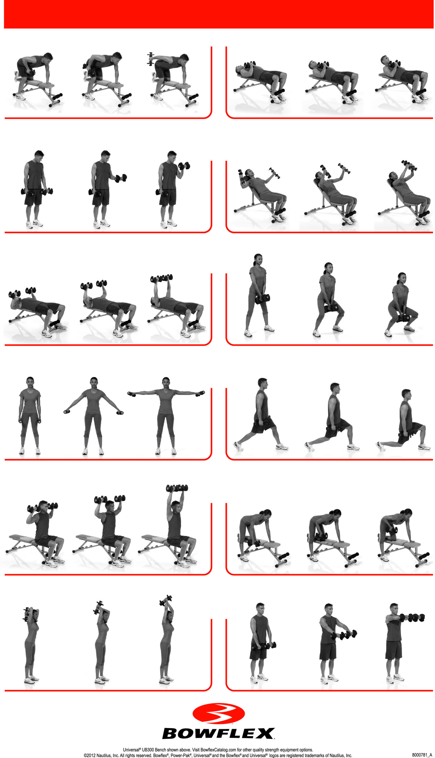 Bowflex Ultimate 2 Home Gym Manual Clearance throughout Printable Bowflex Workout Chart Free Download