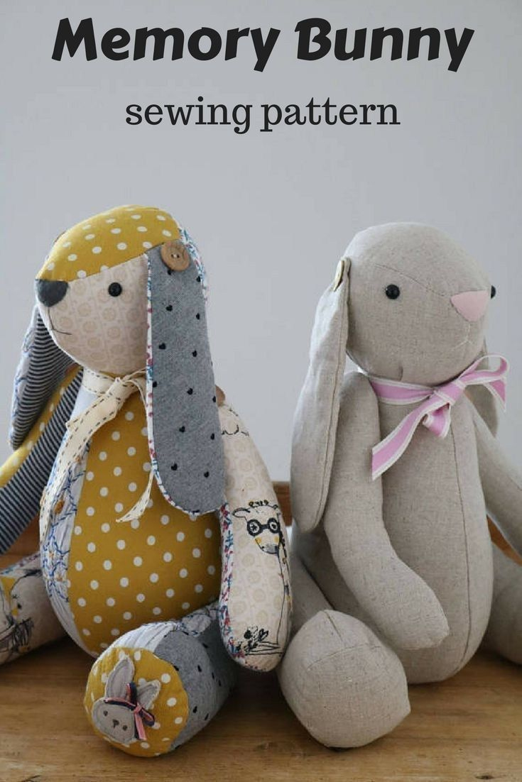 Bunny Sewing Pattern in Bunny Sewing Patterns Printables Free