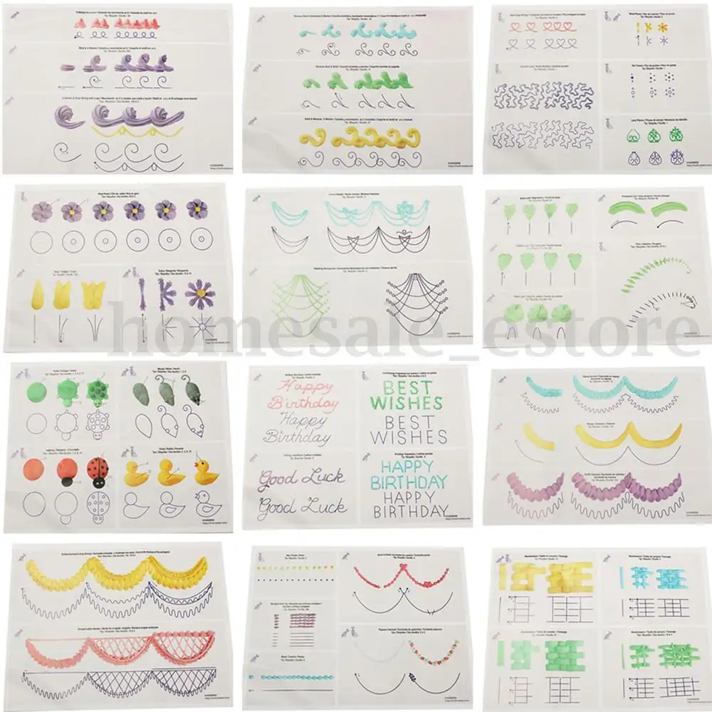 Cake Decorating Practice Sheets Printable inside Template Free Printable Icing Practice Sheets