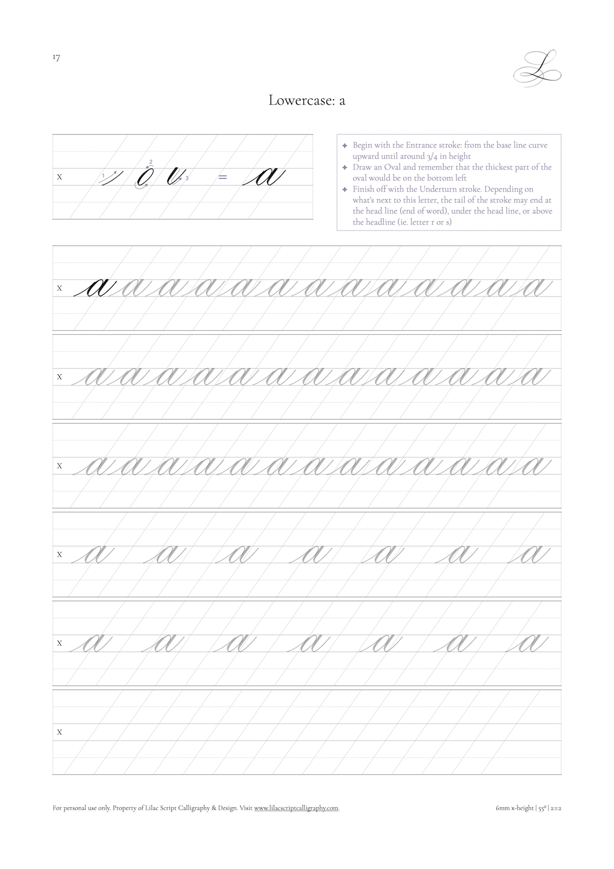 Calligraphy Worksheets And Other Resources | Lilac Script pertaining to Calligraphy Worksheets Printable Free