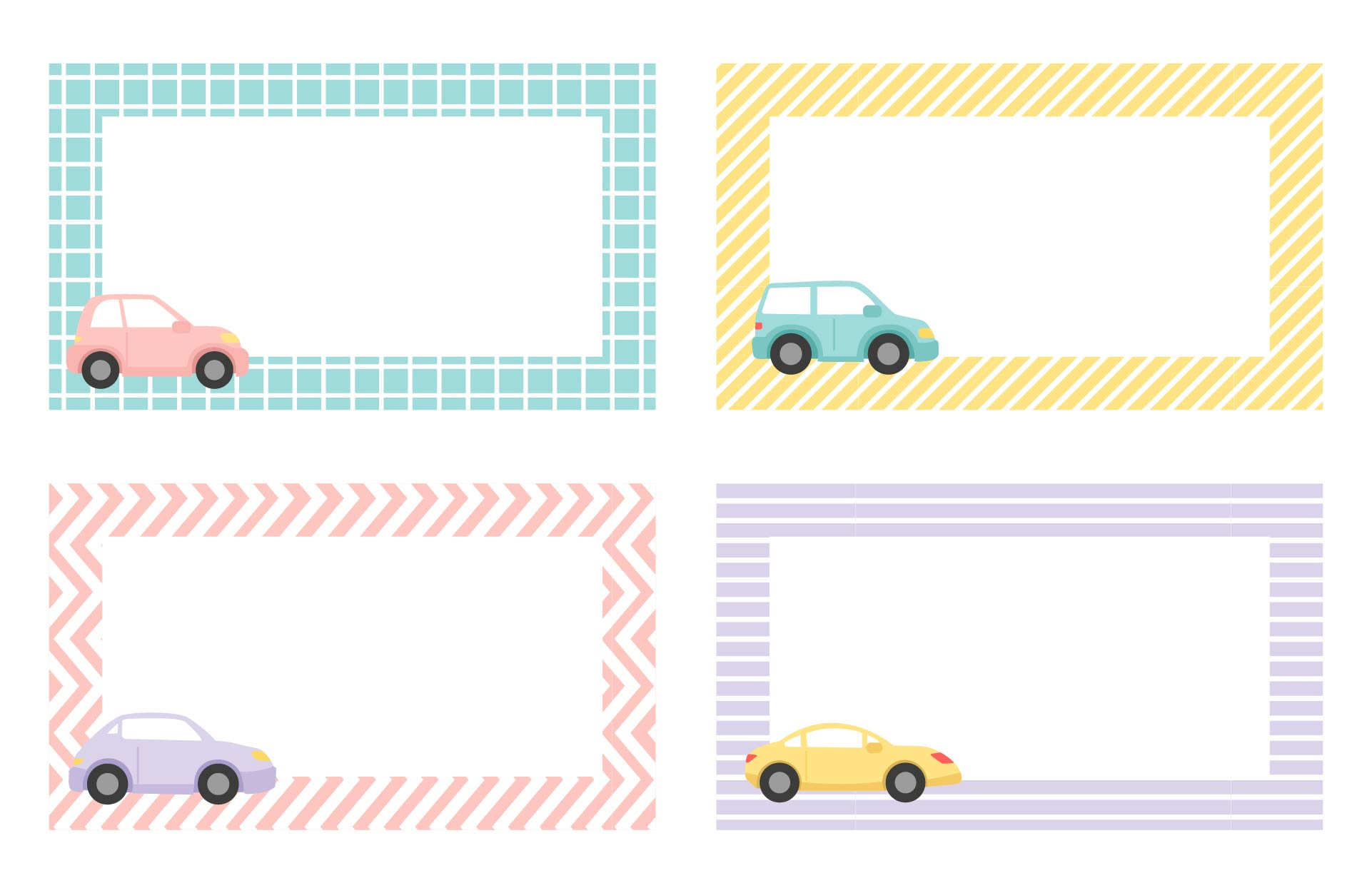 Car Rider Tags - 6 Free Pdf Printables | Printablee regarding Free Printable Car Rider Tags For Schools