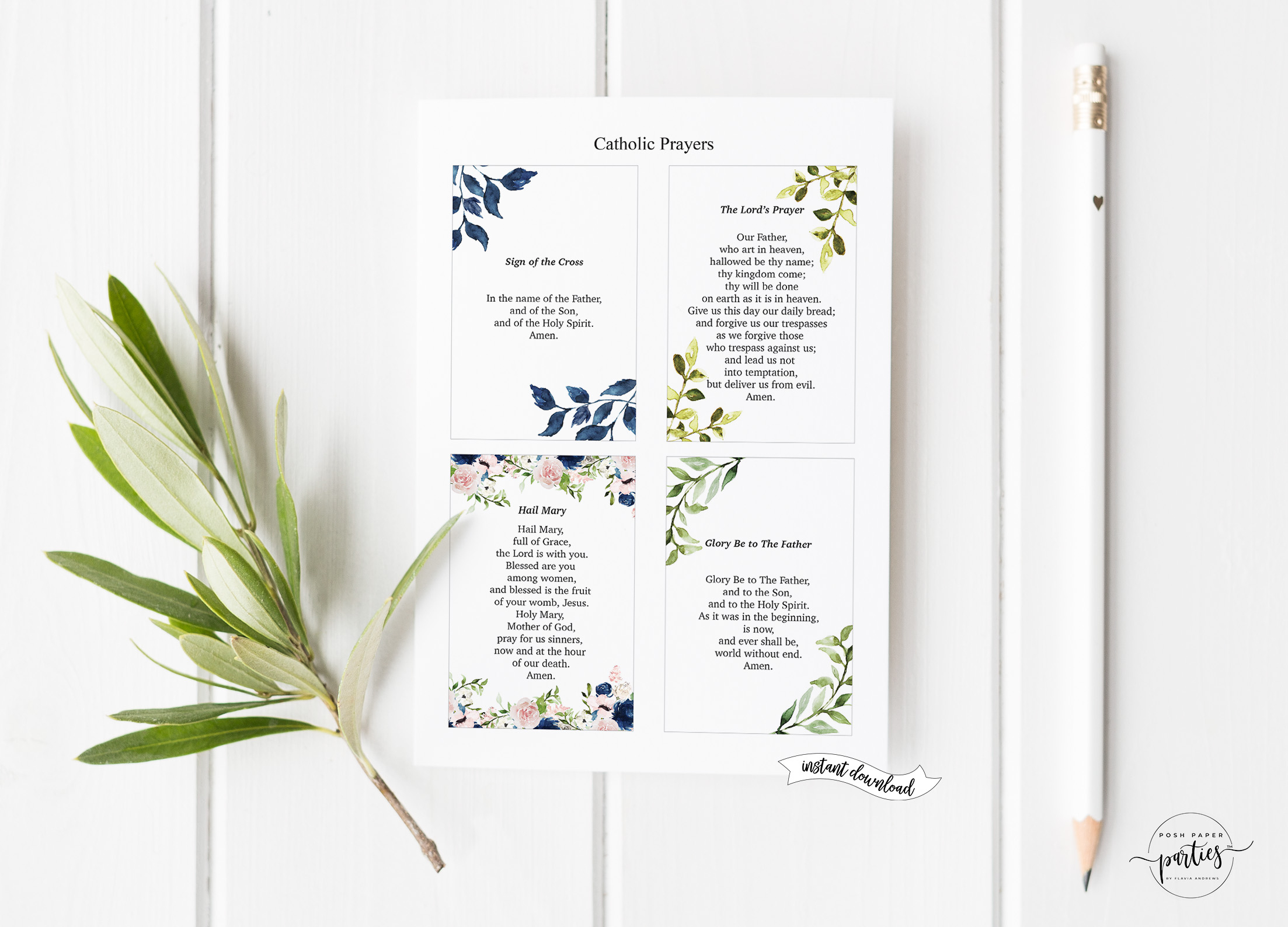 Catholic Prayers For First Communion Preparation | Free Printable within Printable First Communion Prayers