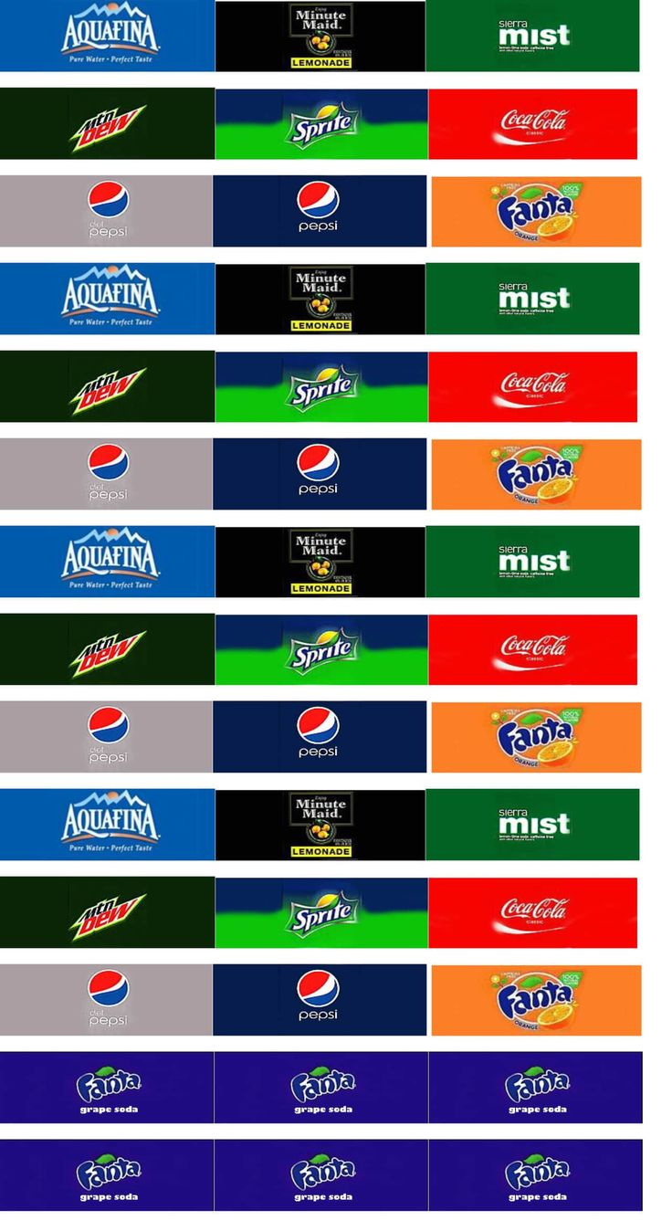 Colorful Pepsi Company Logo Labels inside Free Printable Soda Vending Machine Labels