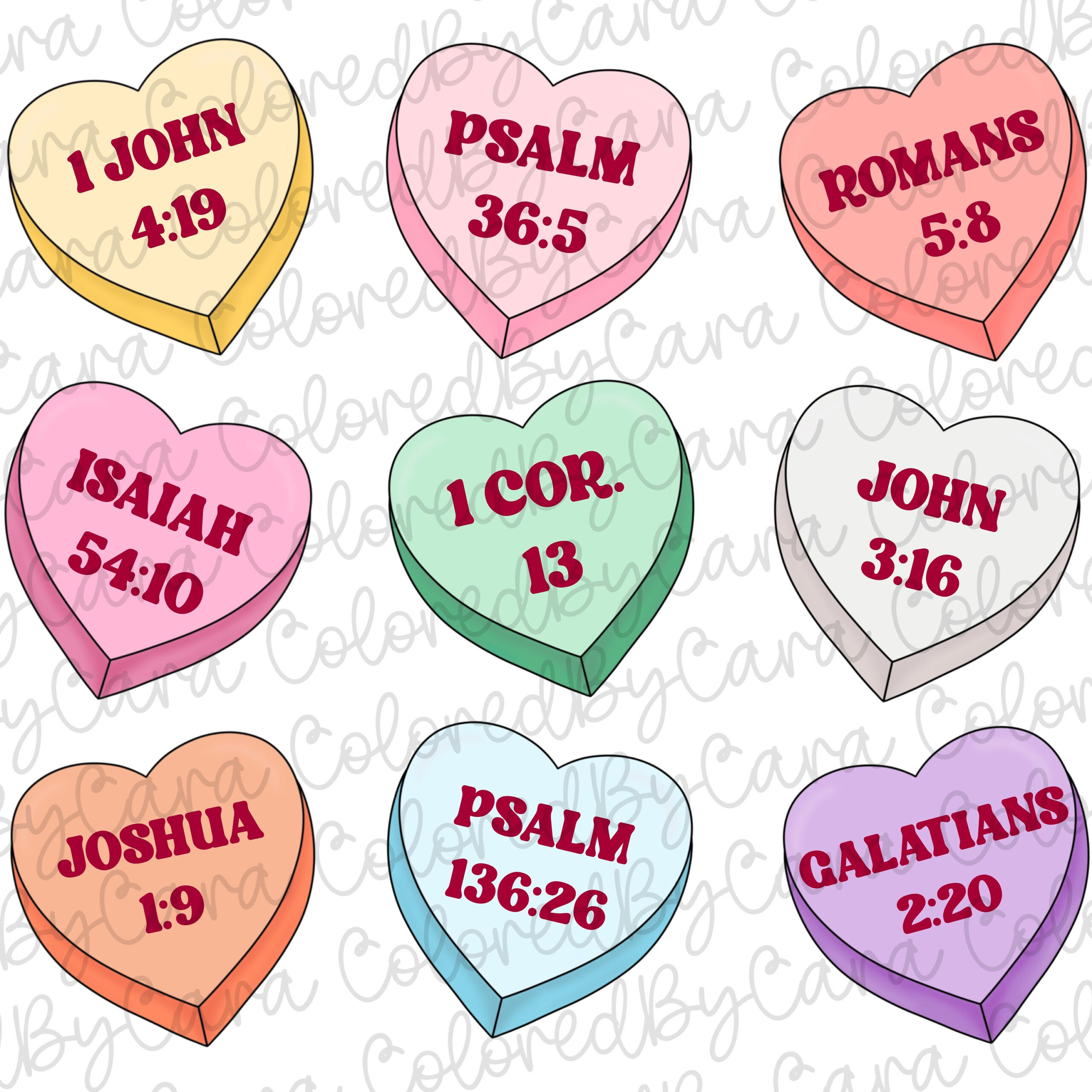 Conversation Hearts Png/ Valentines Png/ Christian Valentine with regard to God&amp;amp;#039;s Conversation Hearts Printable