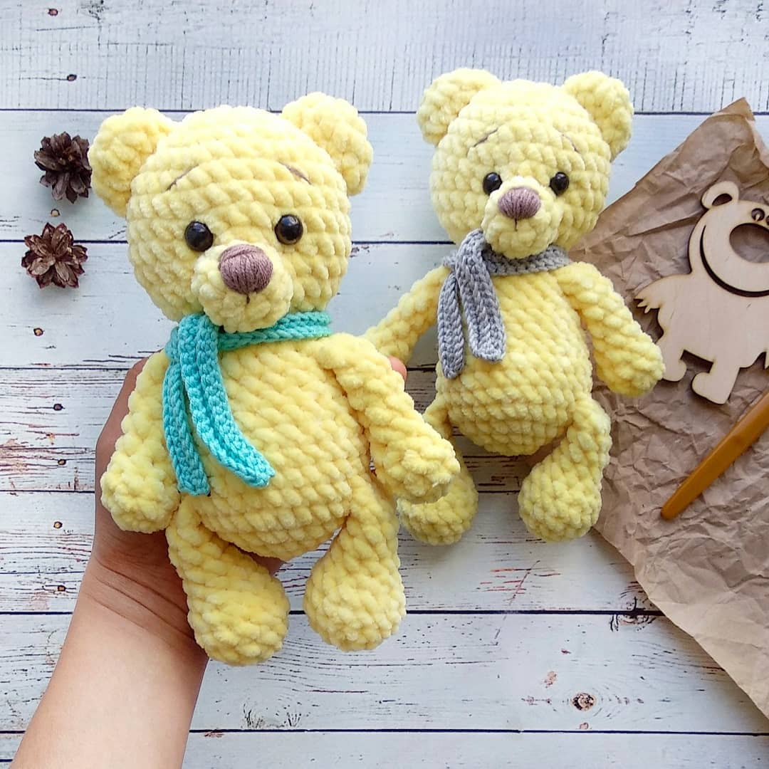 Crochet Bear Free Pattern | Amiguroom Toys for Printable Free Crochet Teddy Bear Pattern