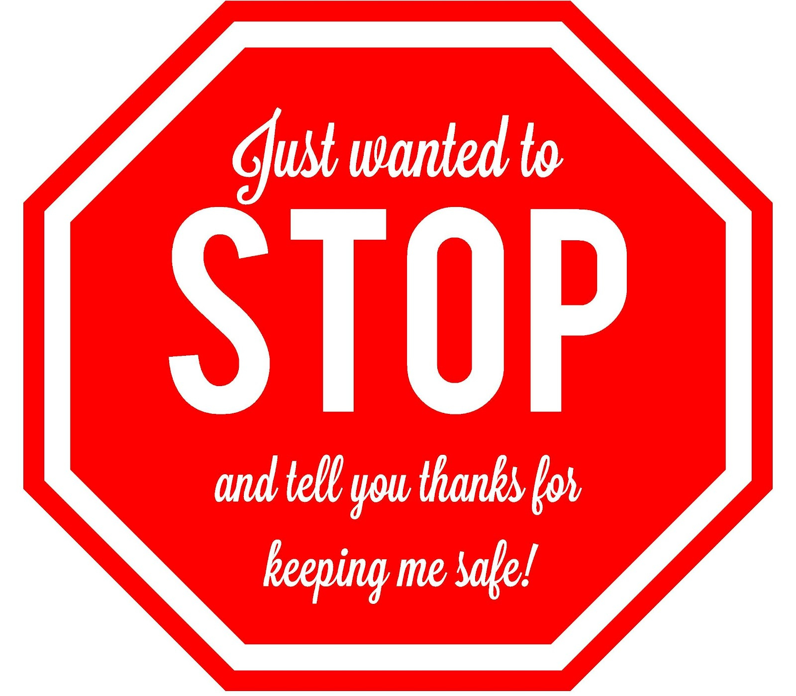 Crossing Guard Gift regarding Crossing Guard Thank You Free Printable